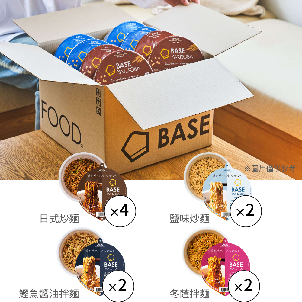BASE FOOD愛麵族集合 定期體驗組